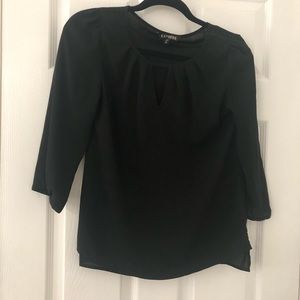 Express 3/4 sleeve top xs